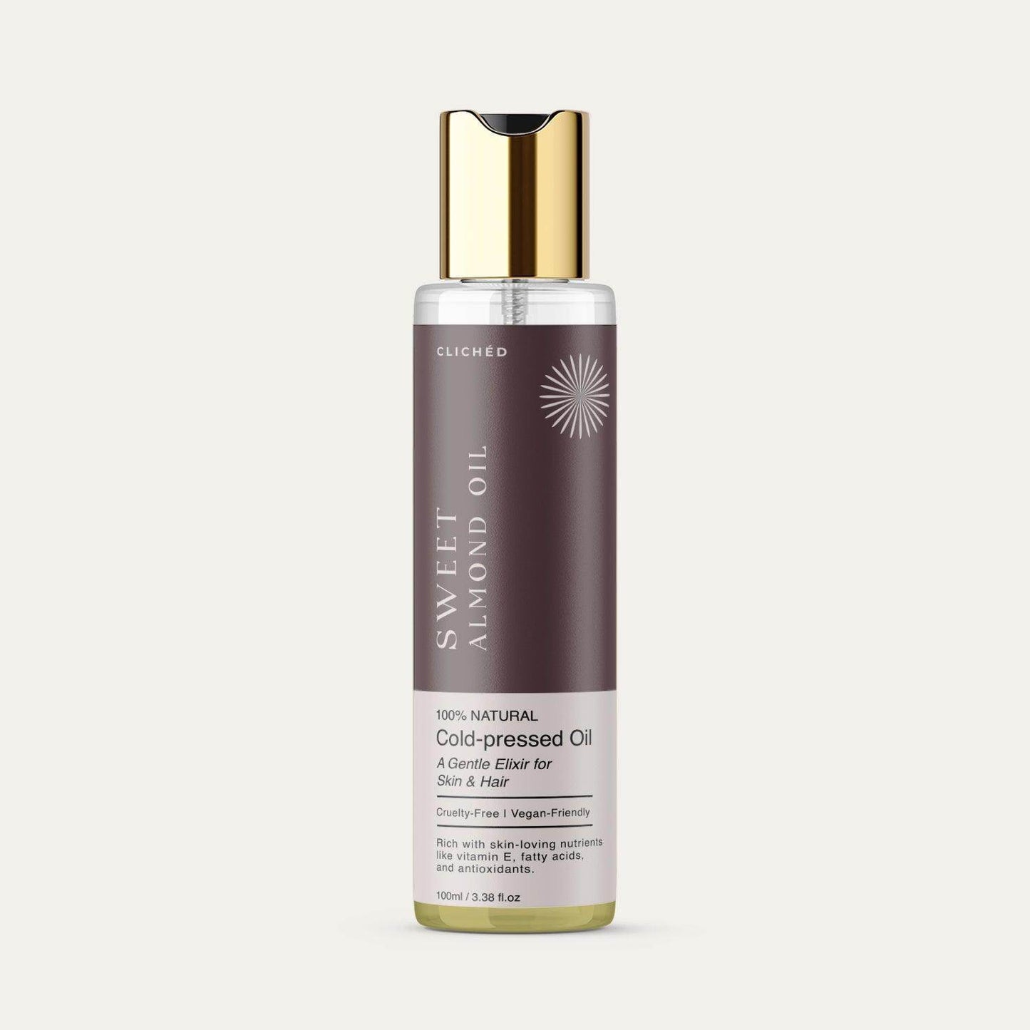 Sweet Almond Oil | 100% Pure & Cold-Pressed - Clichéd