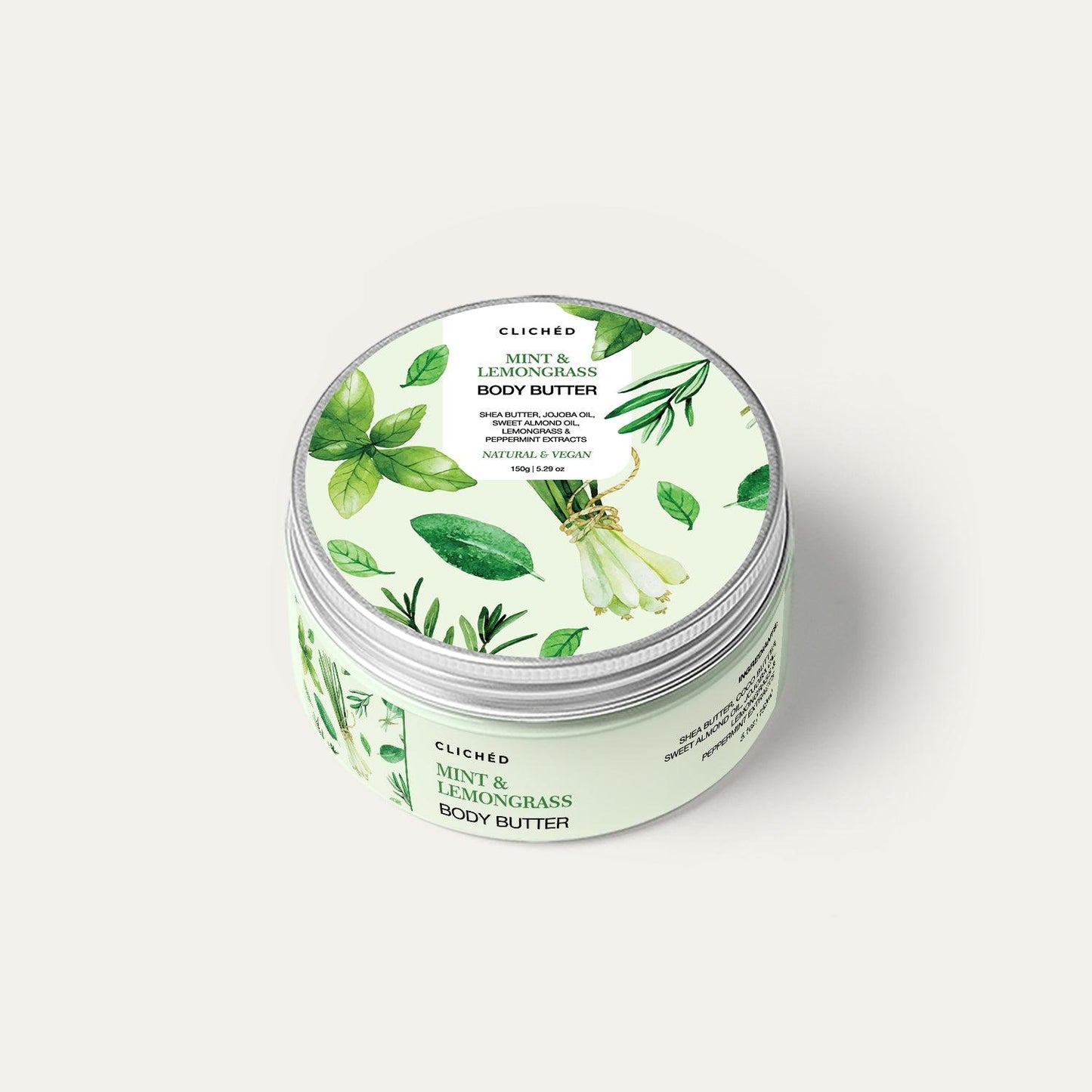 Lemongrass & Mint Body Butter - Clichéd