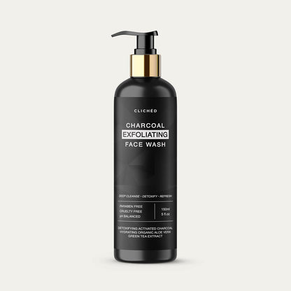 Charcoal & Green Tea Detoxifying Face Wash - Clichéd