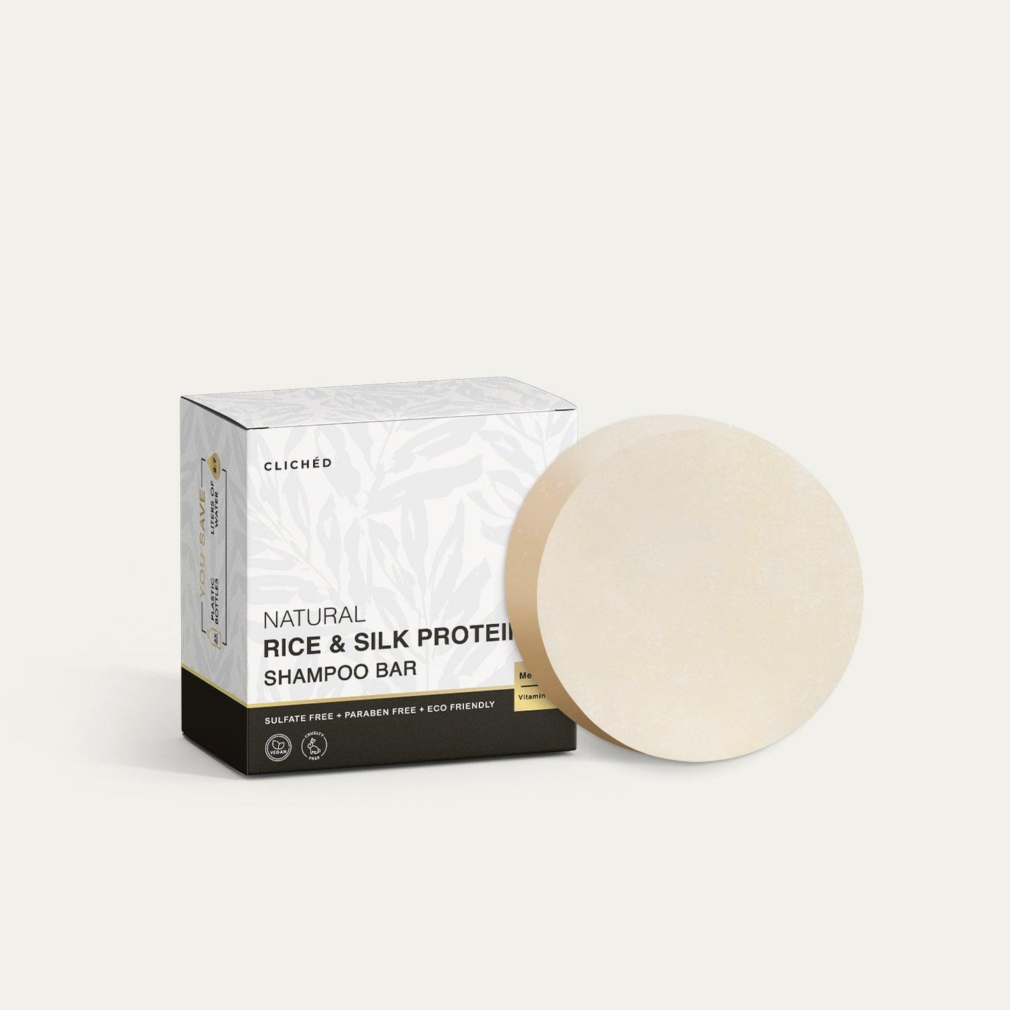 Protein Boost - Rice & Silk Protein Shampoo Bar - Clichéd